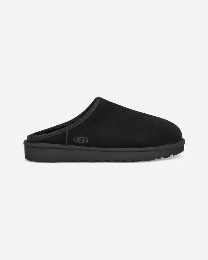 UGG Classic Slipper für Herren | UGG® EU in Black, Größe Veloursleder Black