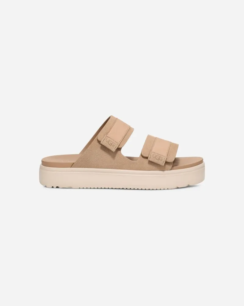 UGG Zayne II Slide für Damen | UGG® EU in Beige, Größe Nubukleder/Veloursleder Sand