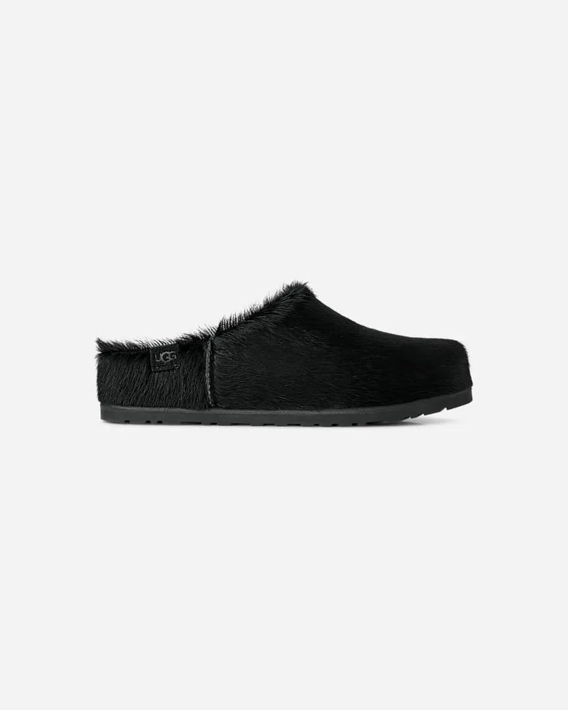 UGG Otzo Clog aus Kalbsfell für Damen in Black, Größe Black