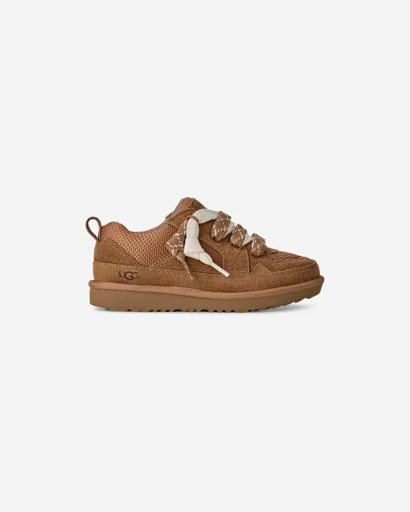 UGG Lo Lowmel für Kinder in Brown, Größe Wildleder/Textil Chestnut