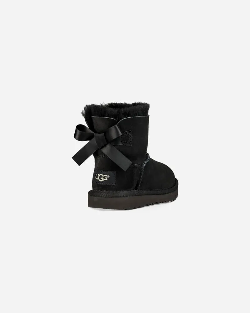 UGG Mini Bailey Bow II Boot für Kinder | UGG® EU in Black, Größe Twinface Black