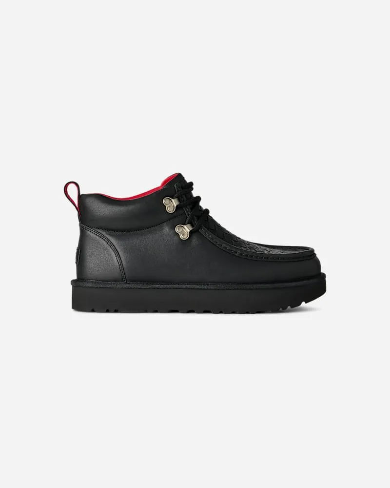 UGG AMBUSH Woven Boot für Herren in Black, Größe Nubukleder Black