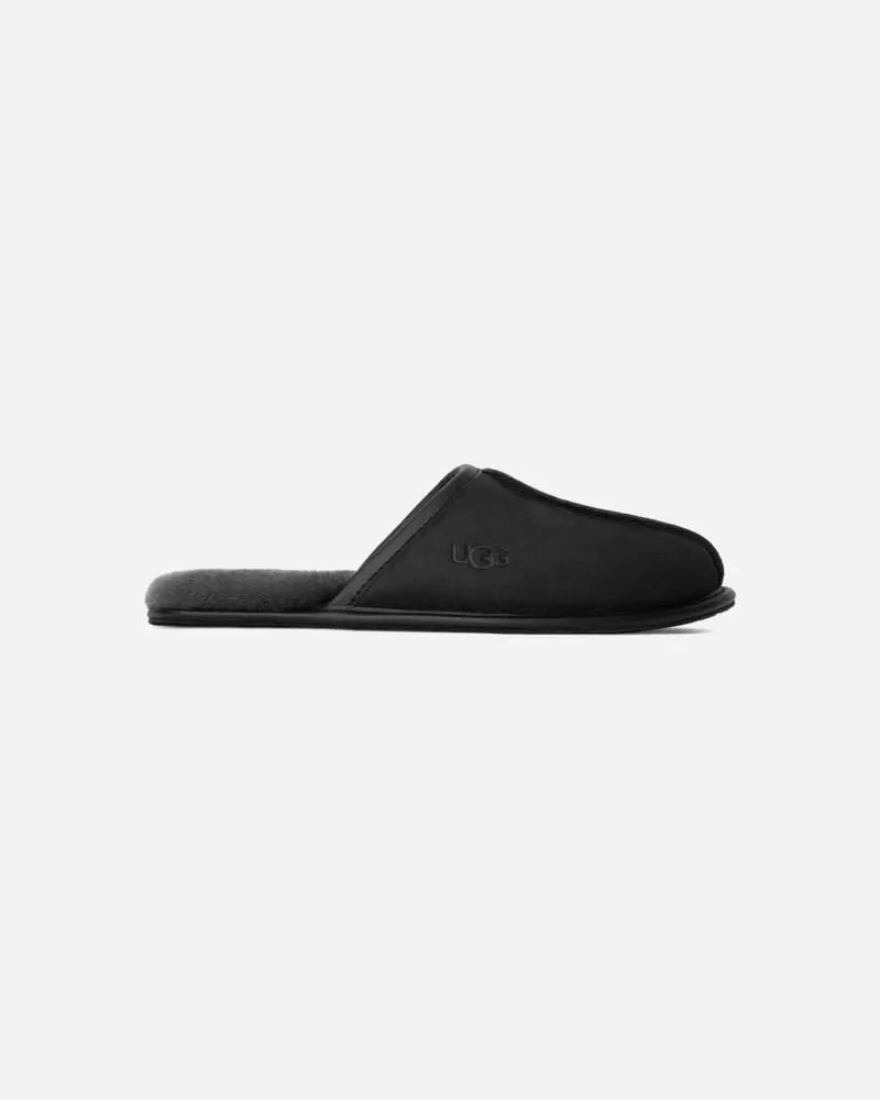 UGG Scuff Hausschuh für Herren | UGG® EU in Black, Größe Leder Black