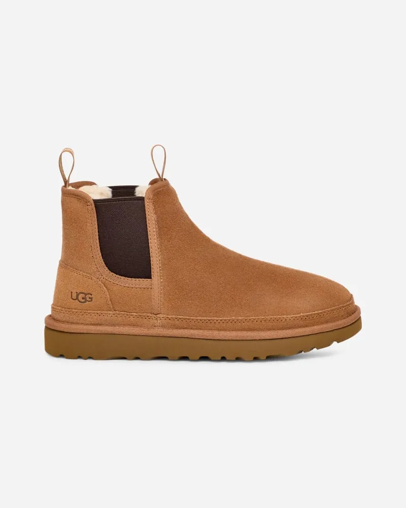 UGG Neumel Chelsea Boot für Herren | UGG® EU in Brown, Größe Veloursleder Chestnut