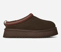 Tazz II für Damen | Lammfell-Slipper auf in Dusted Cocoa, Größe Veloursleder