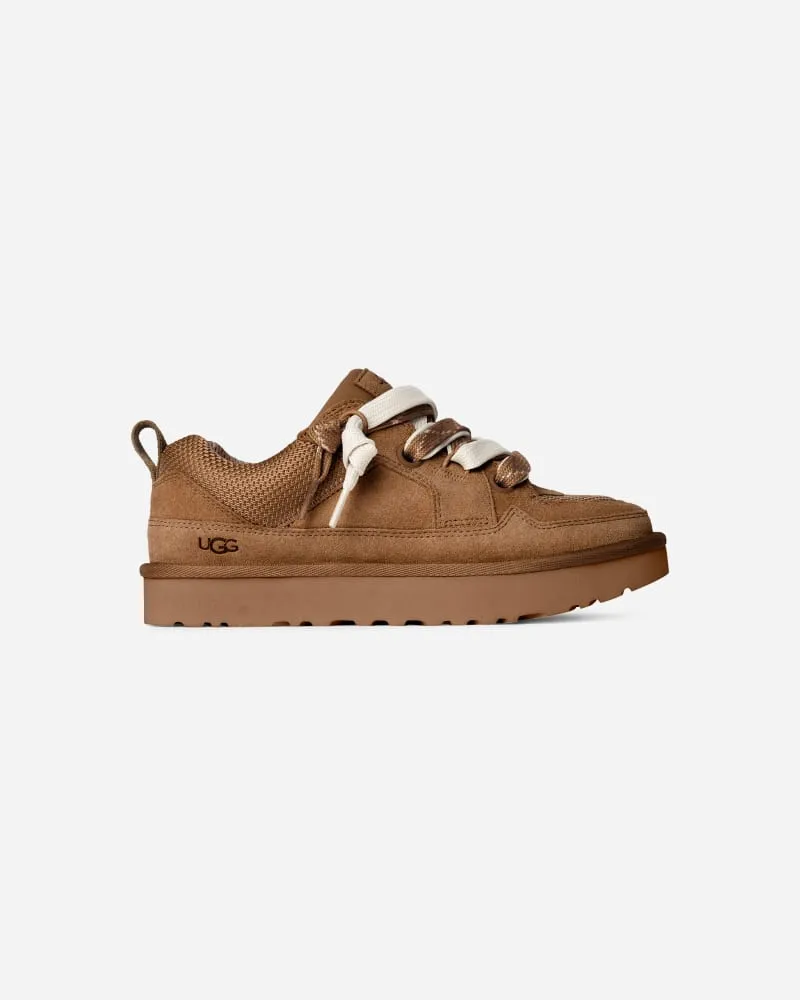 UGG Lo Lowmel Sneaker für Damen in Brown, Größe Veloursleder/Textil/Recycled Materials Chestnut