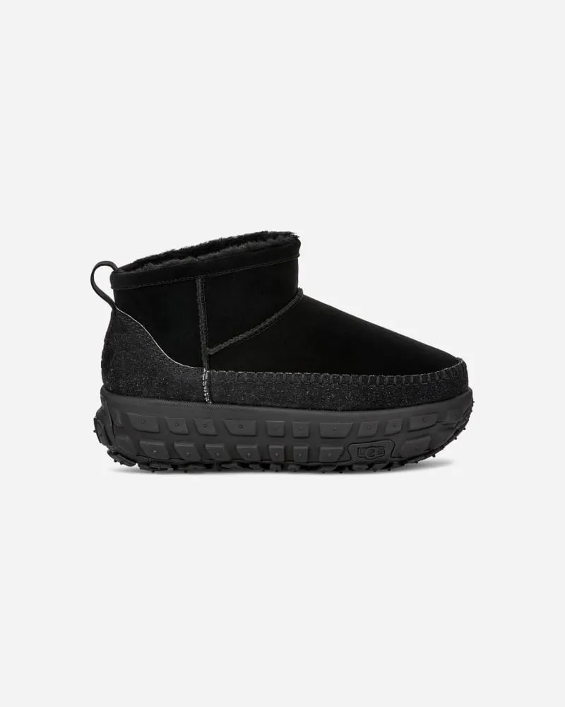 UGG Venture Daze Ultra Mini Boot für Herren in Black, Größe Veloursleder Black