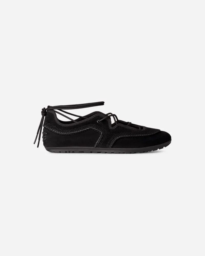 UGG Quill Ballerina-Sneaker für Damen in Black, Größe Black