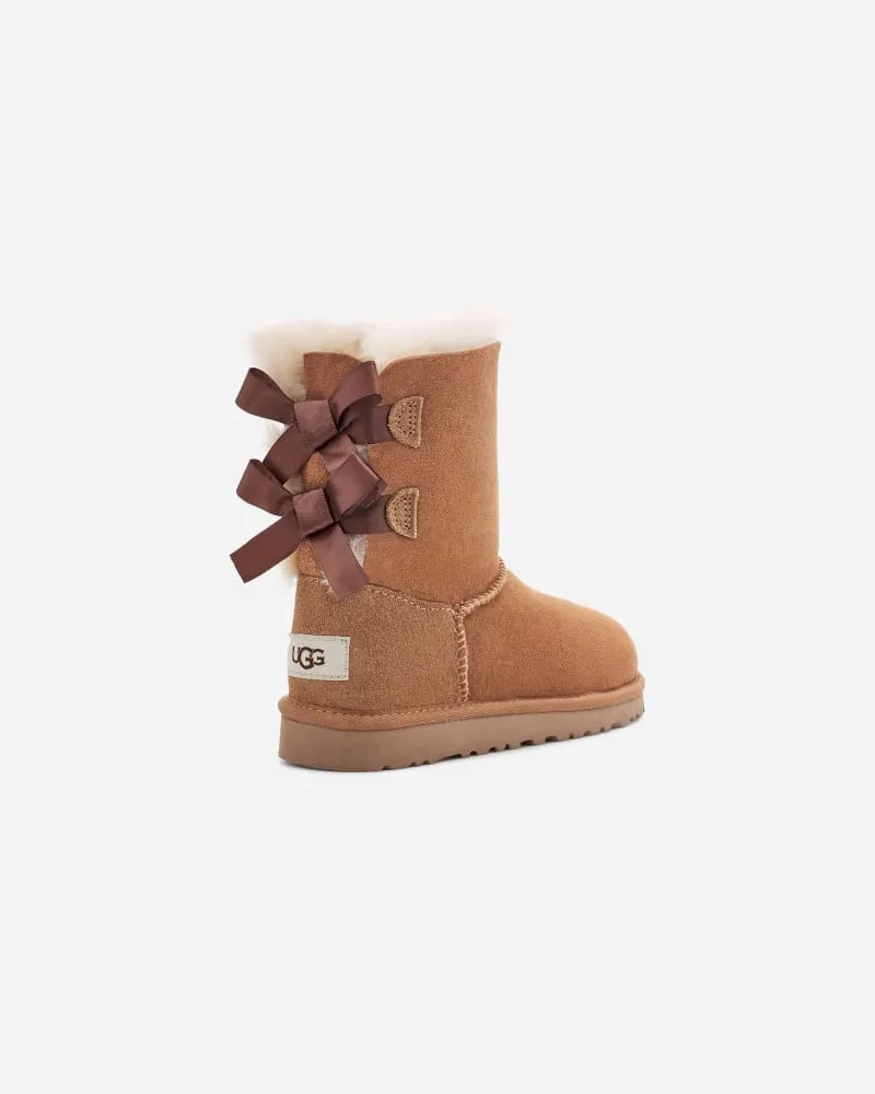UGG Bailey Bow II Boot für Kinder | UGG® EU in Brown, Größe Twinface Chestnut