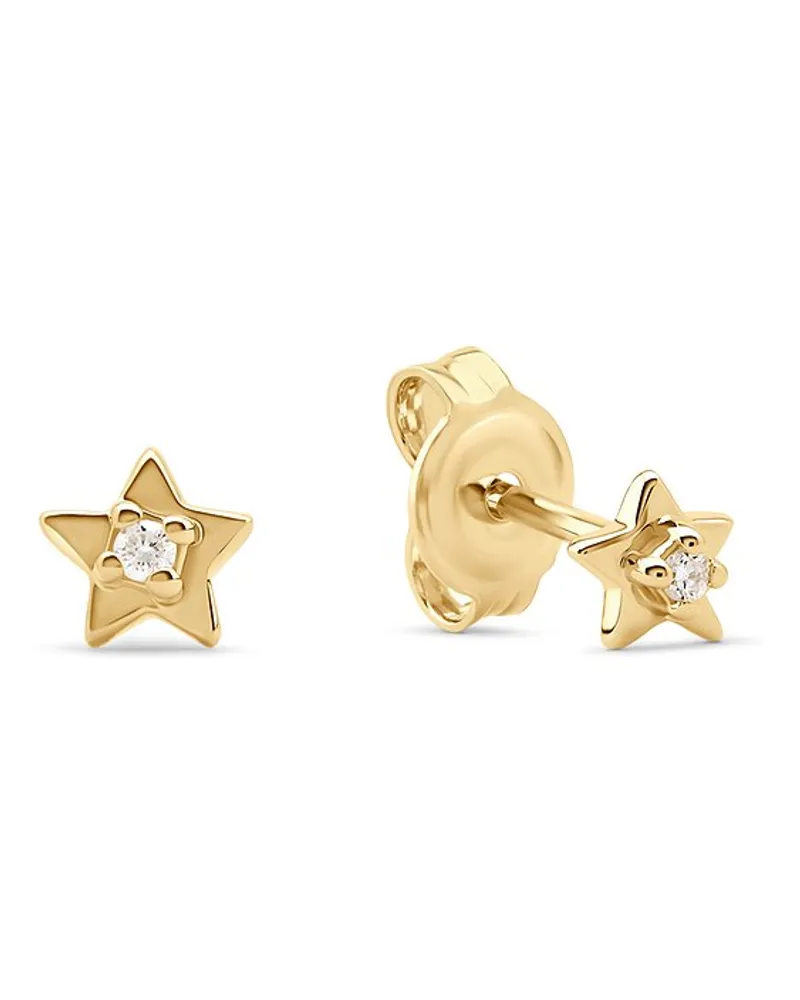 Esprit Ohrstecker Star Gelbgold