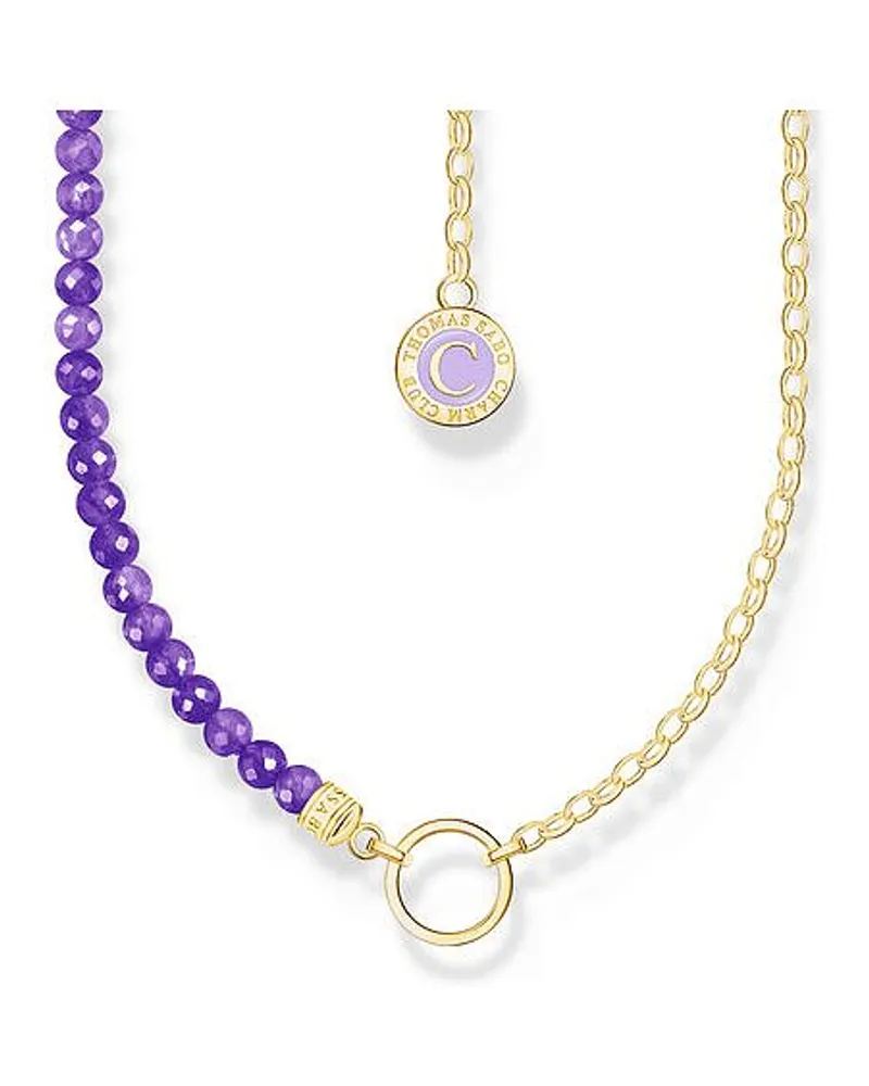 Thomas Sabo Kette Carrier Violett