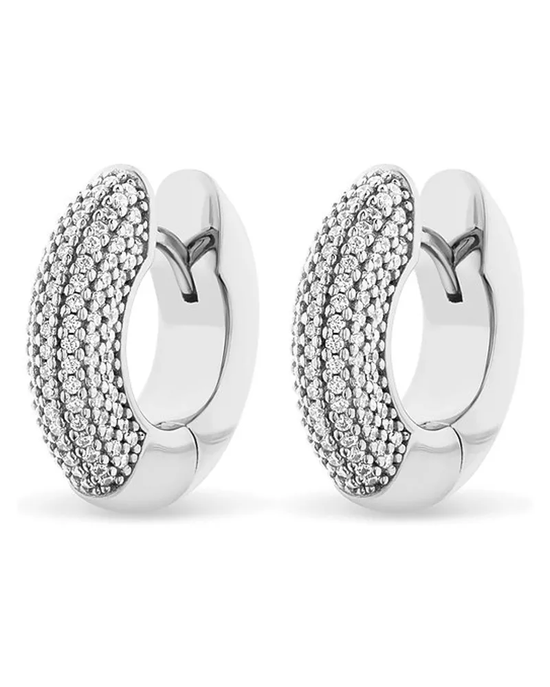 JETTE Creolen GLAM Silber