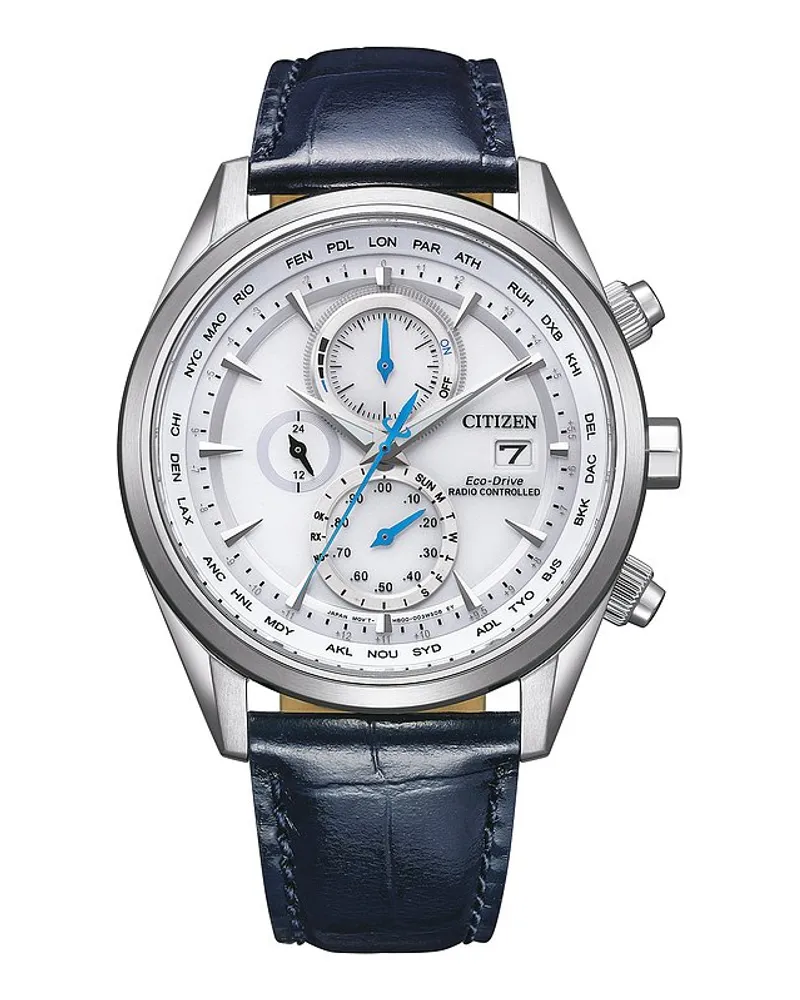 Citizen Chronograph Funkuhr Silber