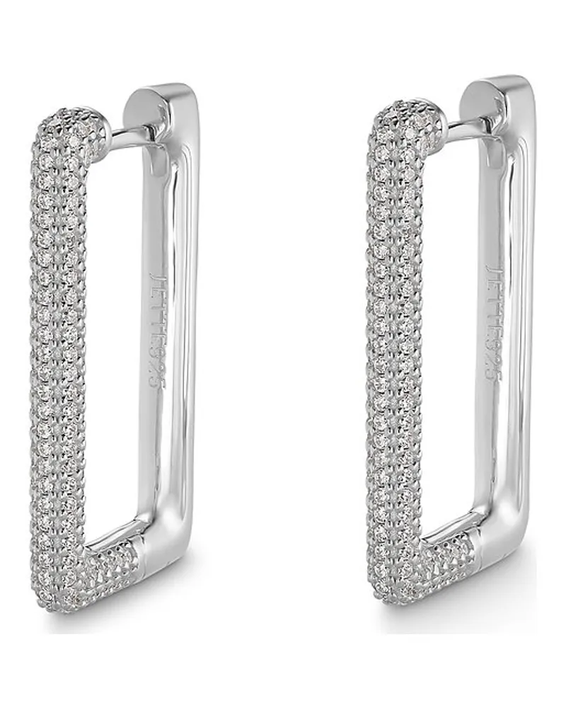 JETTE Creolen GLAM Silber