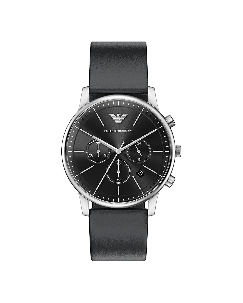 Emporio Armani Chronograph Silber