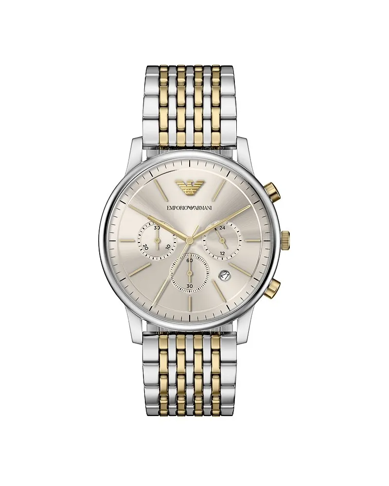 Emporio Armani Chronograph Silber