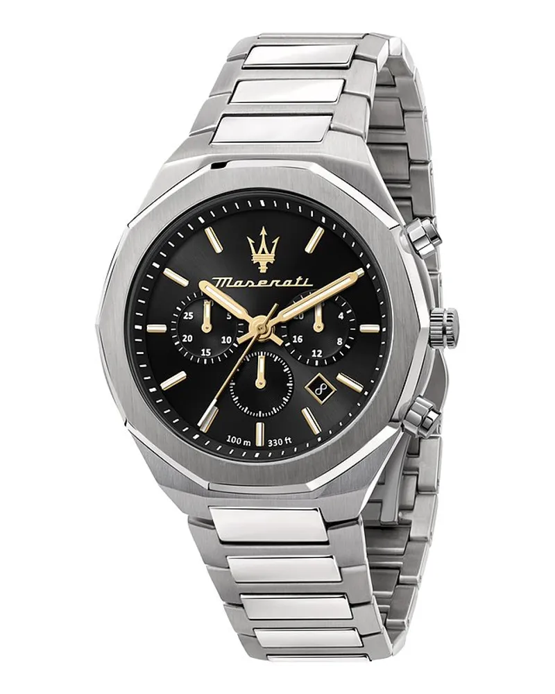 Maserati Chronograph Stile Silber
