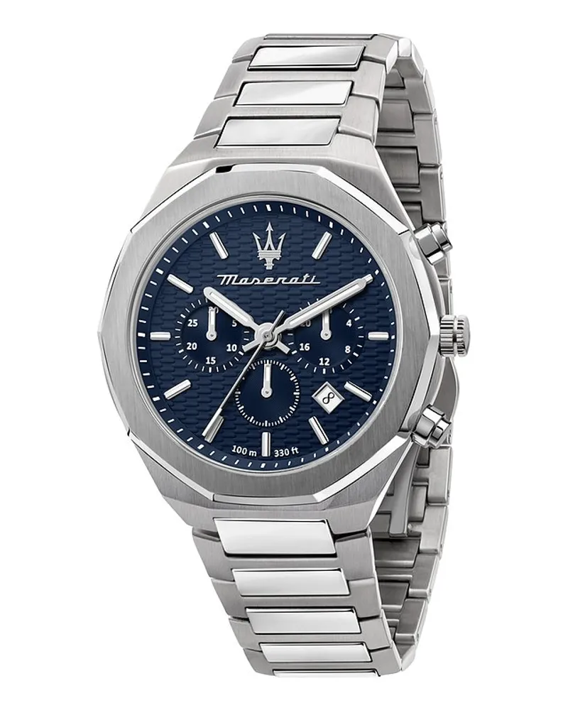 Maserati Chronograph Stile Silber