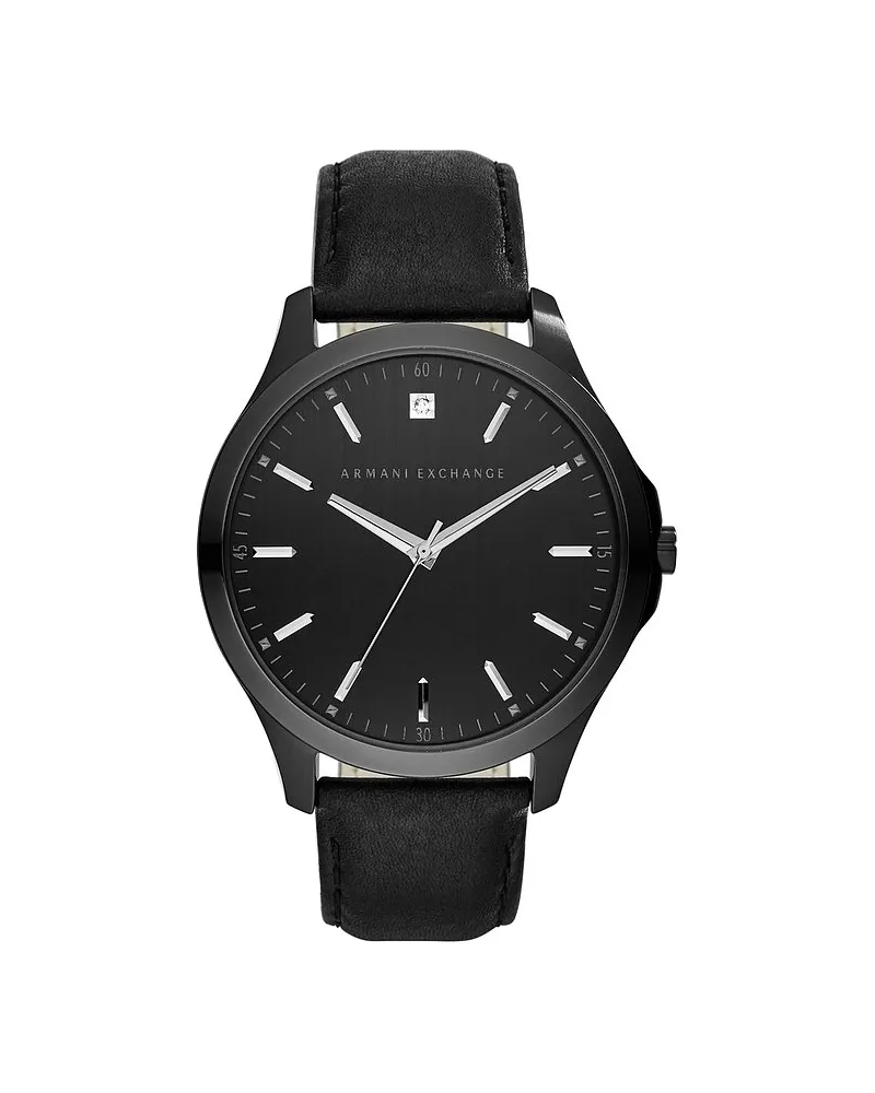 Armani Exchange Herrenuhr Schwarz
