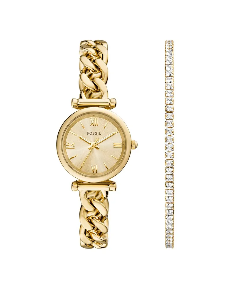 Fossil Uhren-Set CARLIE Gold