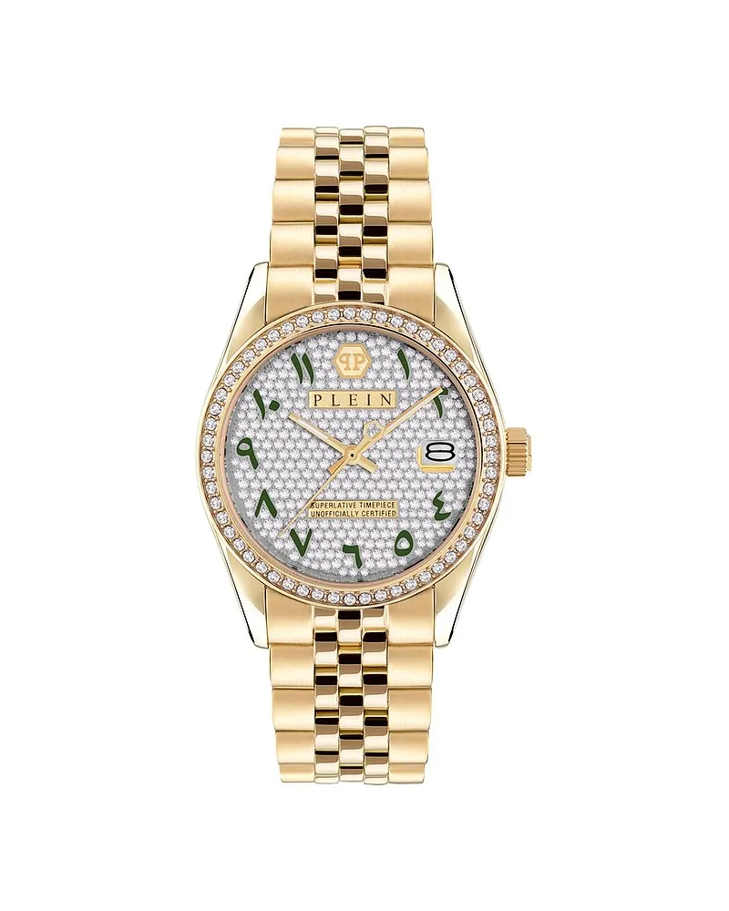 Philipp Plein Damenuhr Gold
