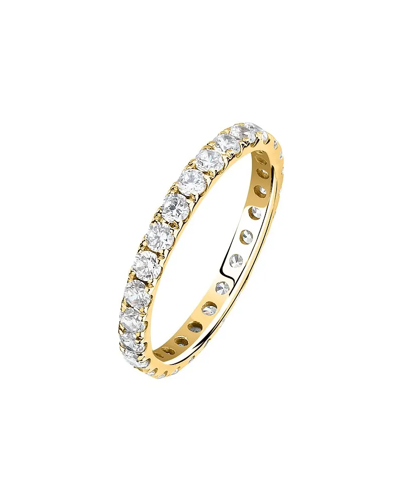 Live Diamond Damenring Gelbgold