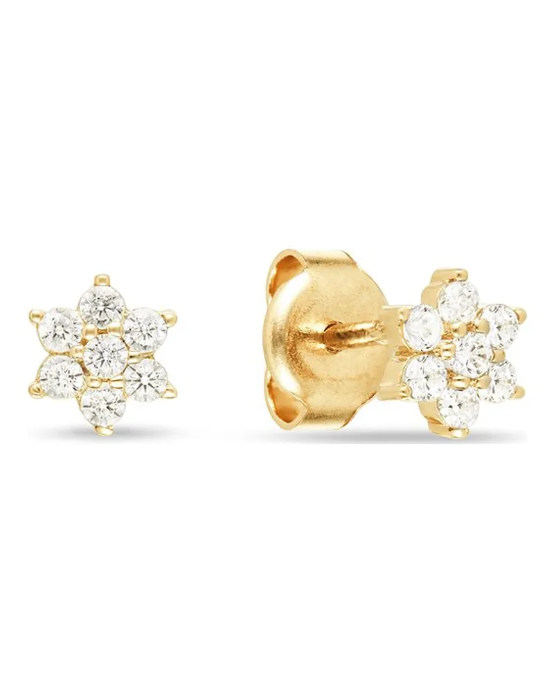 FAVS. Ohrstecker Gelbgold