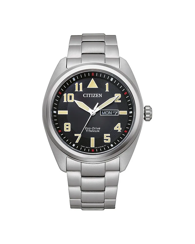 Citizen Herrenuhr Super Titanium Eco Drive 