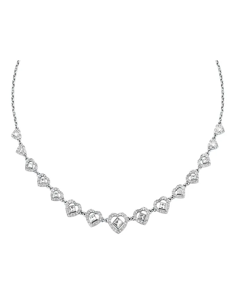 Karl Lagerfeld Kette Crystals Silber