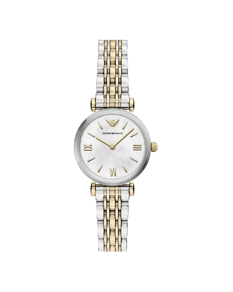 Emporio Armani Damenuhr Bicolor