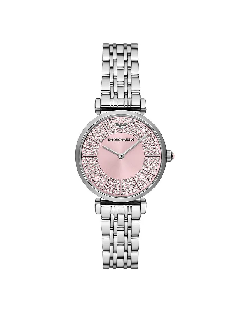 Emporio Armani Damenuhr Silber