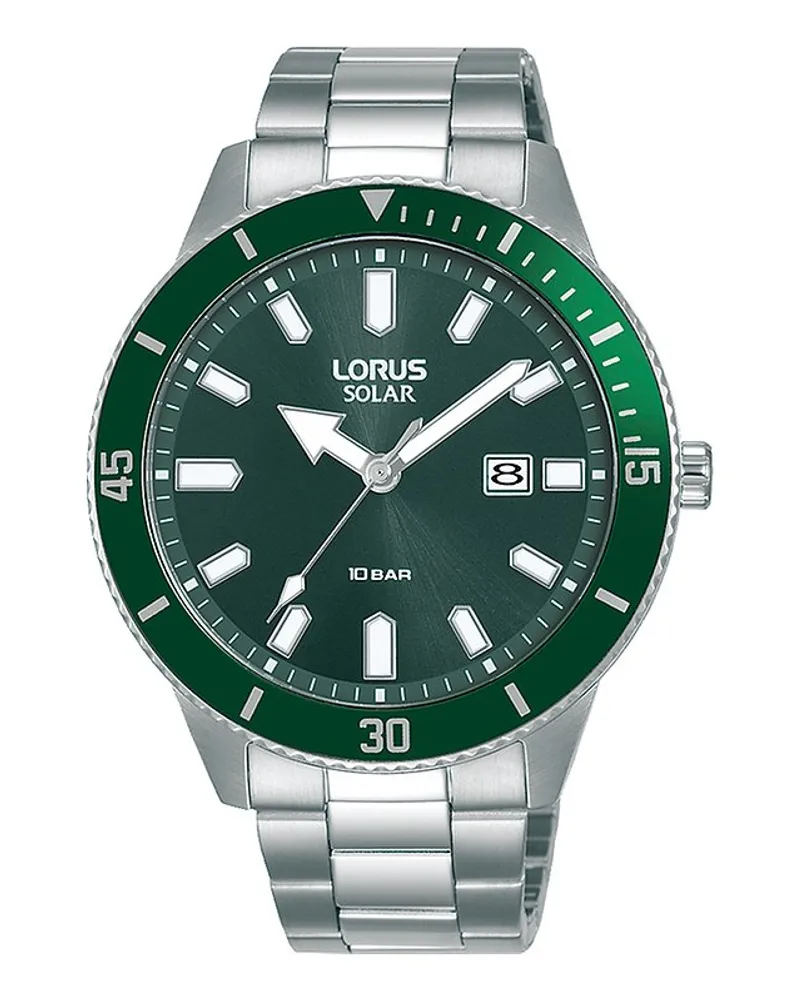 Lorus Herrenuhr Solar Silber