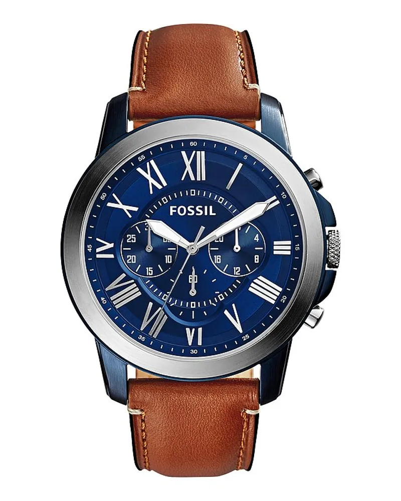 Fossil Chronograph Grant Blau