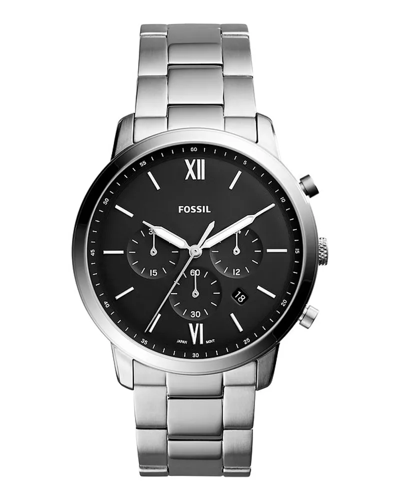 Fossil Chronograph Neutra Silber