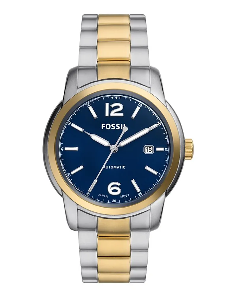 Fossil Herrenuhr Heritage Bicolor