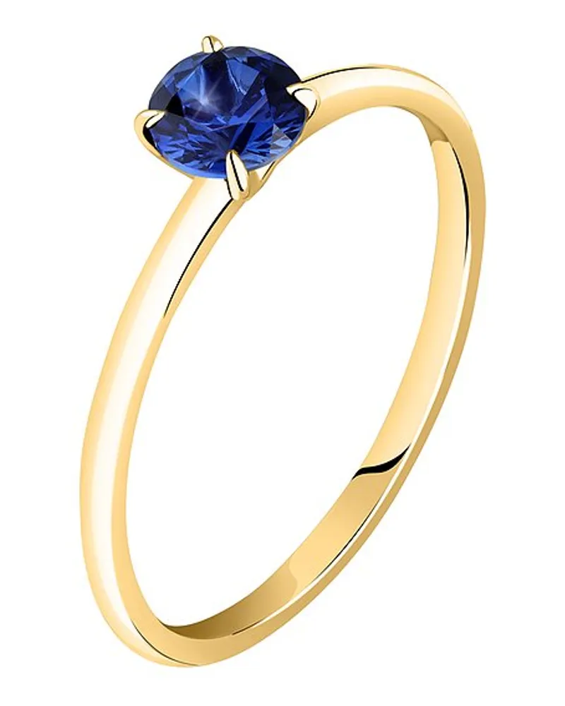 Live Diamond Damenring Gelbgold