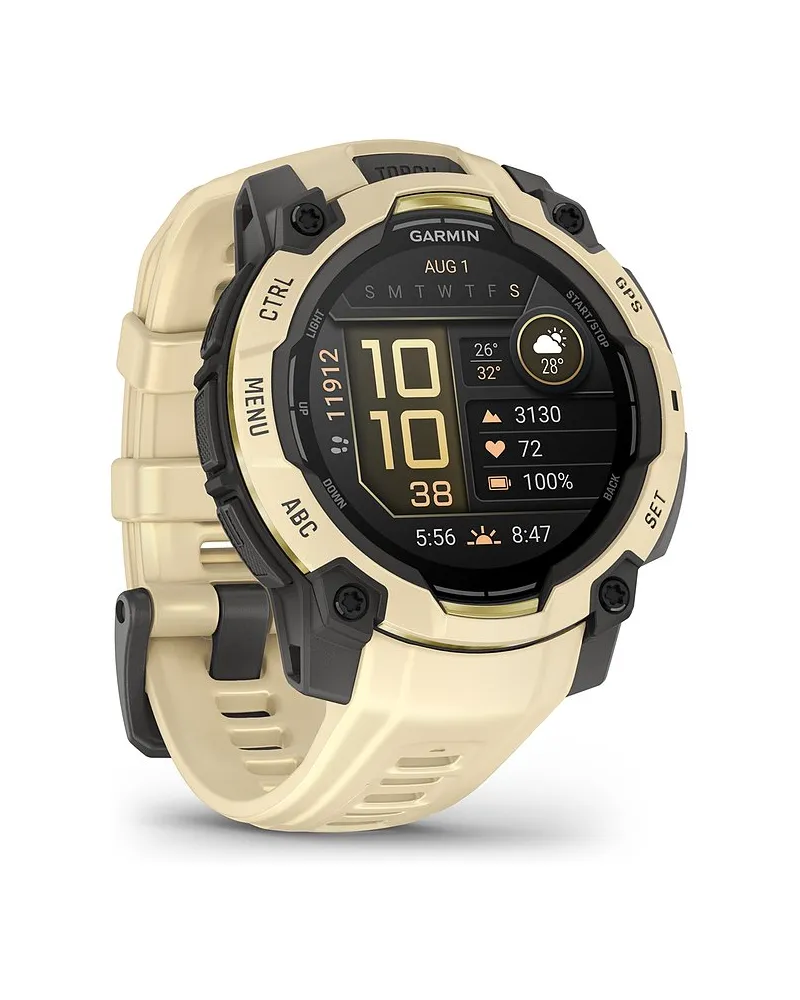 Garmin Smartwatch 3 – 45 mm Grau/ Citrine Grau