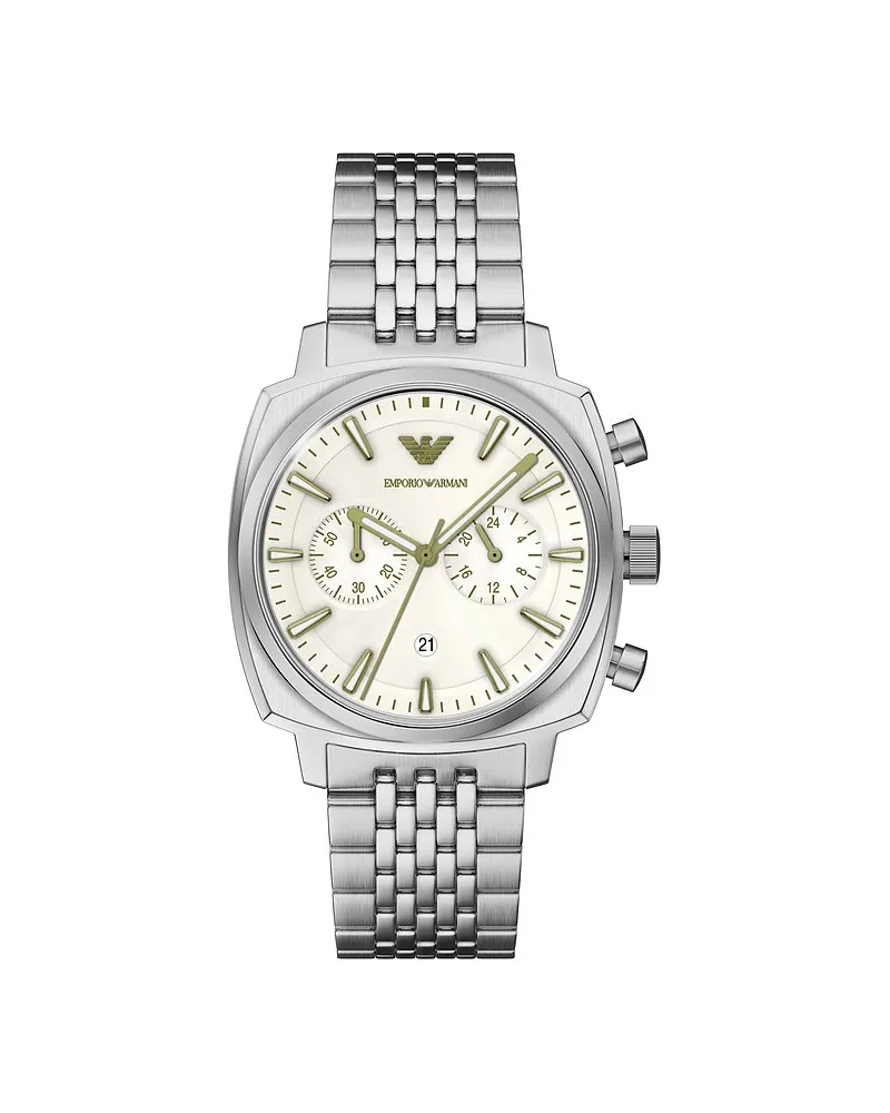 Emporio Armani Chronograph Silber