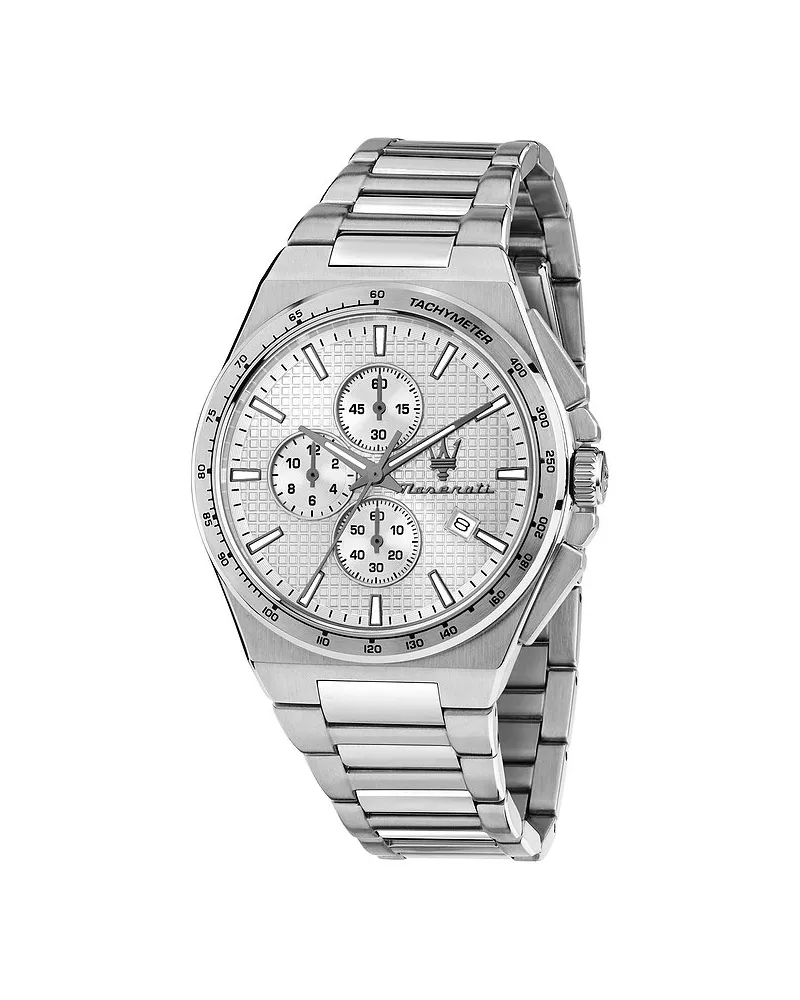 Maserati Chronograph Velocita Slim Silber