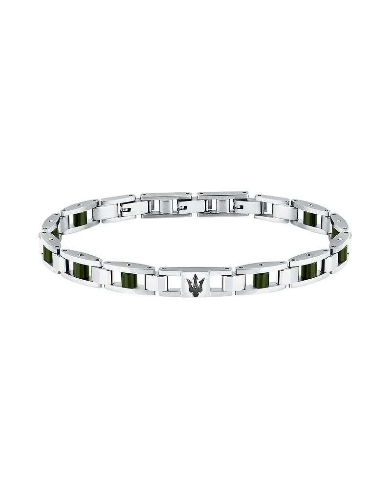 Maserati Armband Ceramic Silber