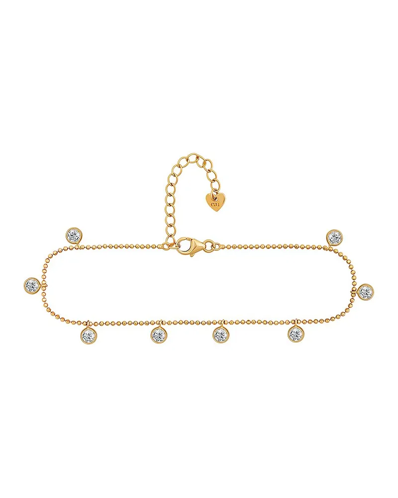 caï jewels Fußkette Gold