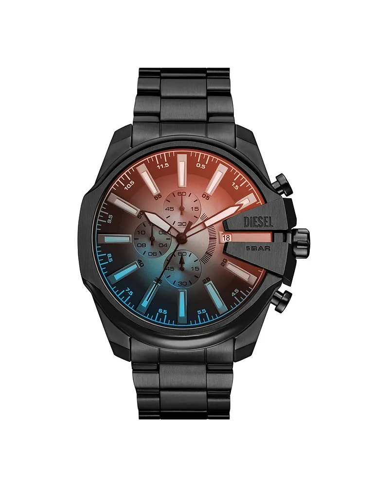 Diesel Chronograph Mega Chief Slim Schwarz