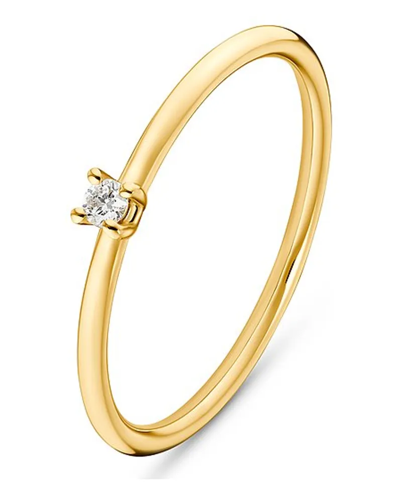 VALERIA Damenring Gelbgold