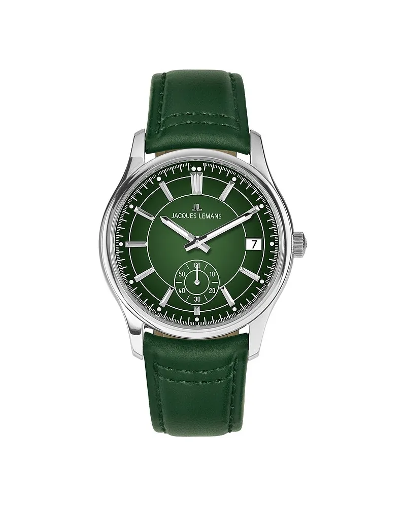 Jacques Lemans Herrenuhr Derby Silber