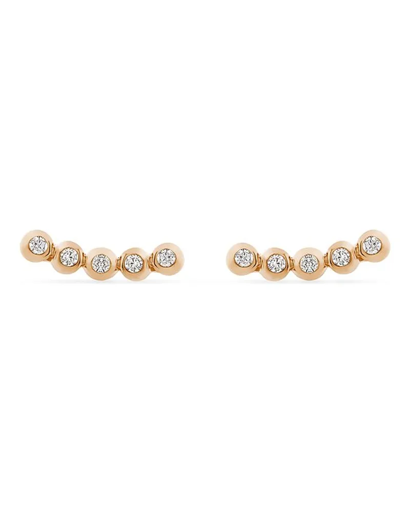 Esprit Ohrringe Twisted Roségold