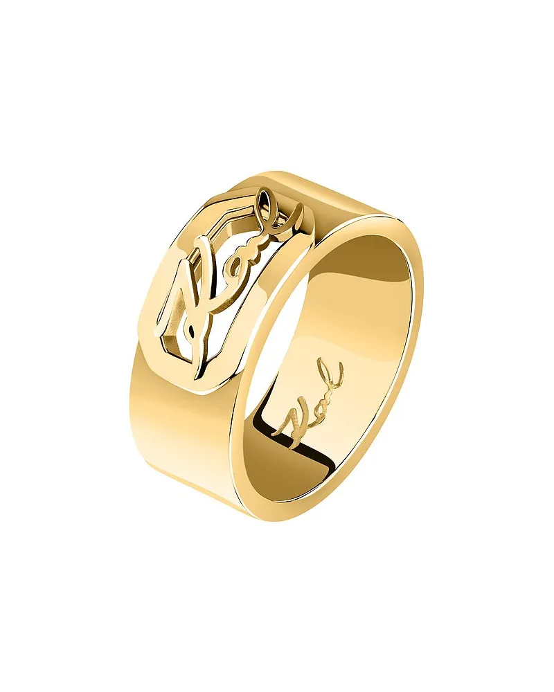 Karl Lagerfeld Damenring Gelbgold