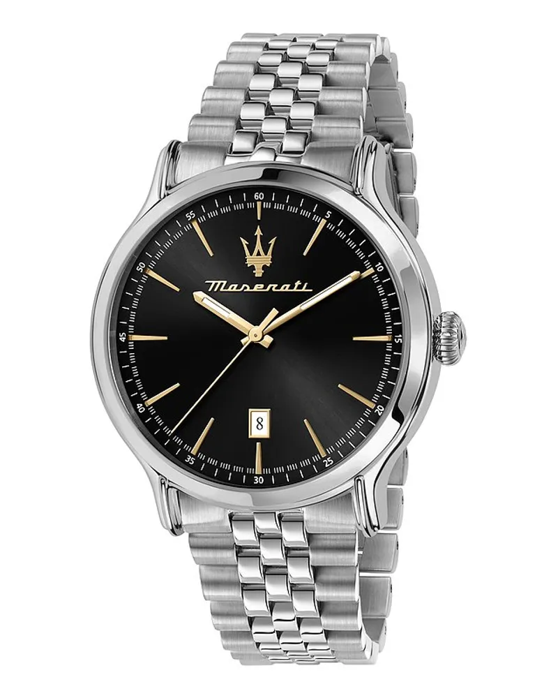 Maserati Herrenuhr Epoca Silber