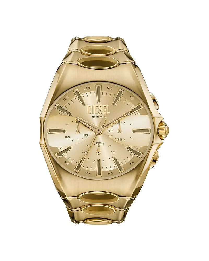 Diesel Chronograph D-Curve Gold