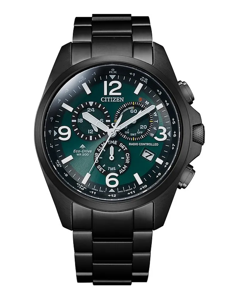 Citizen Chronograph Promaster Sky Funkuhr Eco Drive Schwarz