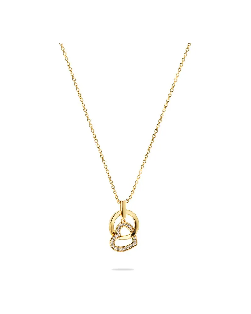 JETTE Kette HEARTS Gelbgold